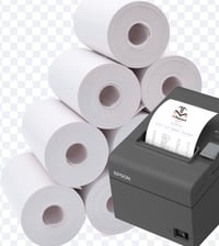 متوفر ورق طابعه كاشير سعر القطعتين ٥ الاف التوصيل عليك ورق جيد وشركه م...