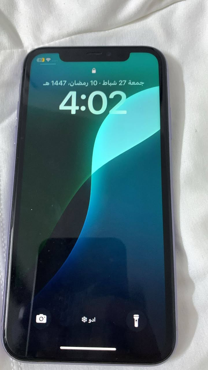 سلام وعليكم جهاز ايفون ١١ عادي ذاكره ١٢٨ جهاز ممفتوح لوك نضيف مكاني بغداد رايده ب ٢٣٥
للتواصل 
***********
