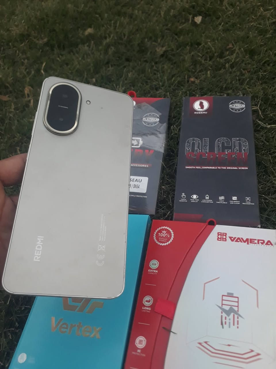سعرهم كلهم  50 قفل بدون عمله رجاء  سعر بلاش 

شاشه ريدمي 12 

شاشه سمارت 6

بطاريه ايفون 7بلس

بطاريه ريدمي 9

جهازي ريدمي A5 ذاكره 128 عطل كامره و واي فاي.شاشه مضربه ابيعه فحم  (مكان حله)


**إذا كنت صاحب هذا الإعلان وتريد حذفه لأي سبب، رجاءا أرسل رسالة إلى الدعم الفني**