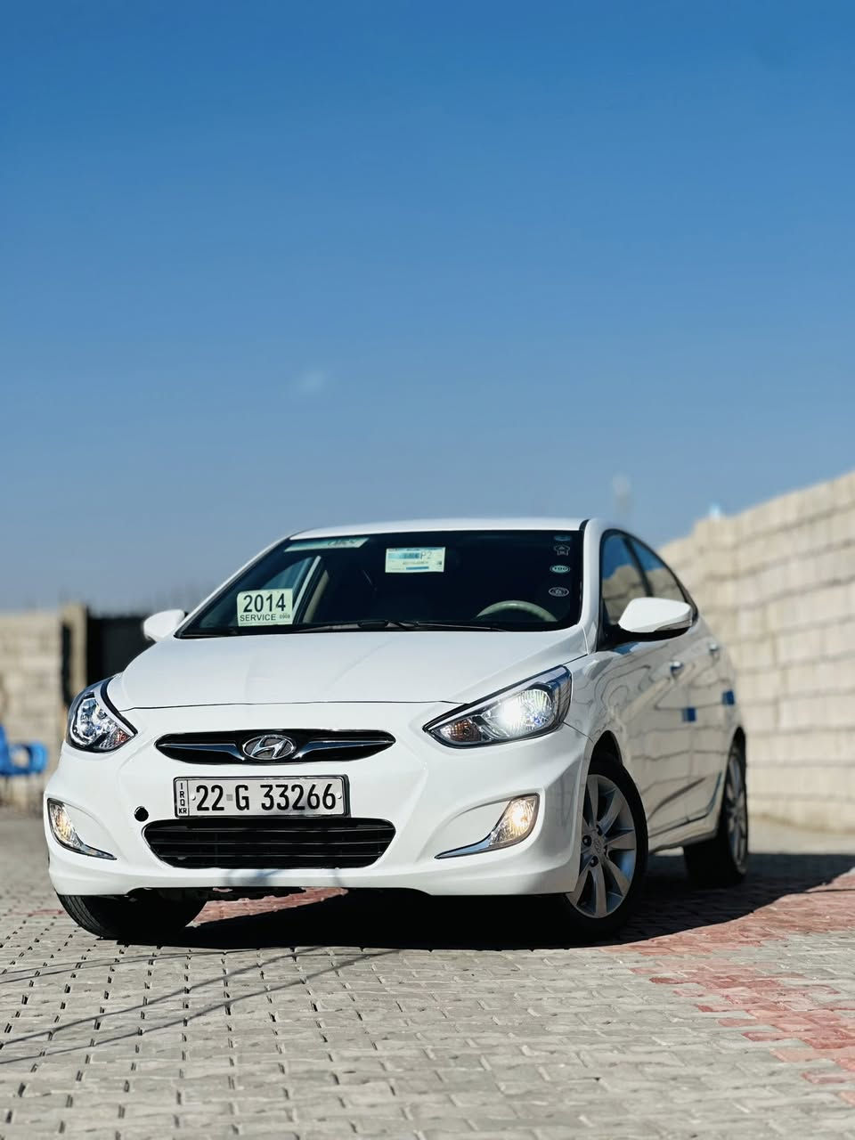 السلام عليكم للبيع اكسنت مضلع موديل 2014 محرك 1600 شرط مامفتوح كير وتماتيك شرط صدر امامي خلفي جديد تخم تاير جديد تشغيل عن بعد بصمه 4 دسك السيارة بلاديه بدون اي حادث ولا داخل رقم اربيل بسمي سنويه جديده هزه جديد جاهزه بدون اي نقص سبيرها مانازل السعر 100 وبيه مجال يرهم مروس حسب القناعه مكاني تكريت ***********
