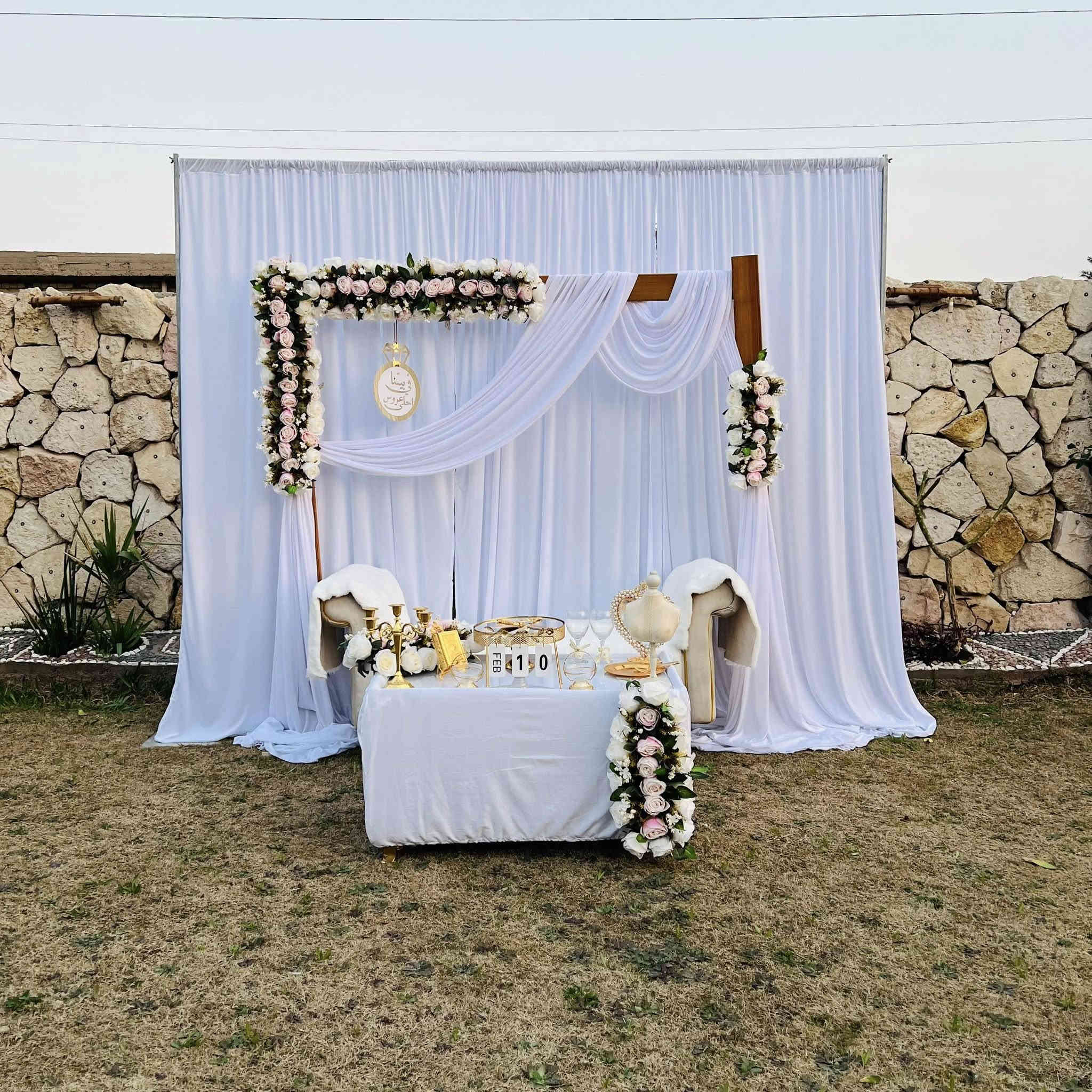 السلام عليكم 🫡
العروض ويانة متخلص احجز ولتخلي العرض يفوتك تخفيض على جميع الكوشات بأنسب الاسعار 😍
📢📢انفتحت الحجوزات  اسعار تنافسية جداً 📢📢
#اعمالنا #كوشاتنا.... 
ويا كوشات روز للمناسبات والأعراس. ابد لتحيرين عروستنه ❤❤
1 - تأجير كوشات مناسبات ( خطوبة - حنة - عرس ) 
2 - تأجير كراسي ملكية
3 - تأجير طبلات ملكية
4 - تأجير كراسي عادية
5 - تأجير دي جي
6 -طاوليات طعام
للحجز والأستفسار مراسلة الخاص او 
***********
‏‪***********‬‏
داخل بغداد فقط 🤍
