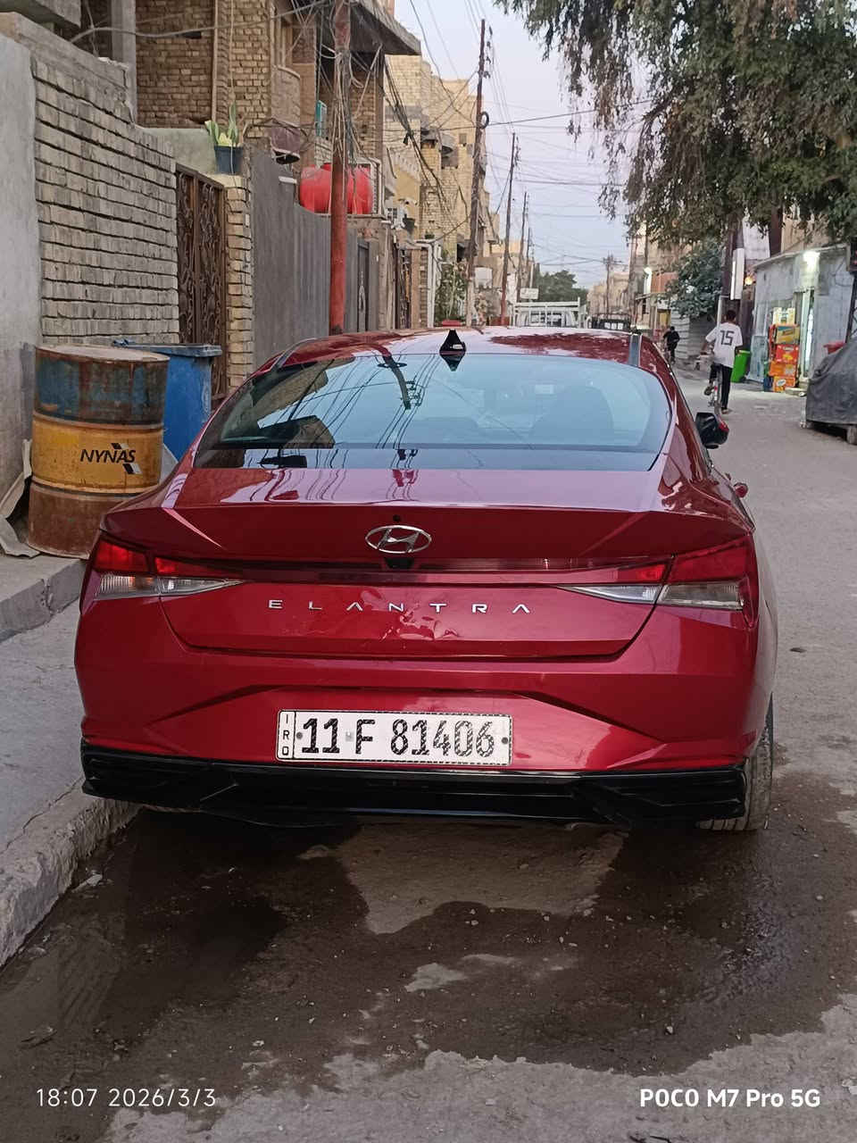 السلام عليكم عندي النترا 2023 رقم بغداد بسمي تحويل ثاني يوم صوره الحادث بلمنشور لا شاصي ولا لغد تبريد بلادي مال شركه ماشيه 15الف 
بصمه 
رادارت 
ترحيب 
موصافاتها معروفه السعر 155وبيها مجاب كلش بسيط للاتصال ***********
