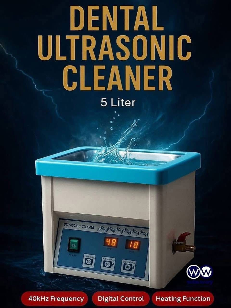 🛑 Ultrasonic Cleaner – 5L

جهازك الأساسي للتنظيف العميق بالأمواج فوق الصوتية 🌀

ينظف كل الأدوات حتى البقايا غير المرئية بالعين! 👁️❌

✨ المواصفات:

💠 حوض ستيل بسعة 5 لتر  و 10 لسائل التعقيم

💠 Digital Timer + Heater

💠 خاصية تسخين لرفع كفاءة التنظيف

💠 حنفية لتسهيل التفريغ

💠 ضبط مسبق للوقت والحرارة

💠 شاشة واضحة لسهولة قراءة الوقت

💠 تسخين الماء لزيادة فعالية التنظيف عند الحاجة

💠 سهل الاستخدام ومثالي للعيادات والمختبرات

‎ يـتـوفـر لـديـنـا تـوصيـل لـجـمـيـع مـنـاطـق     

بـغـداد والـمـحـافـظـات


**إذا كنت صاحب هذا الإعلان وتريد حذفه لأي سبب، رجاءا أرسل رسالة إلى الدعم الفني**