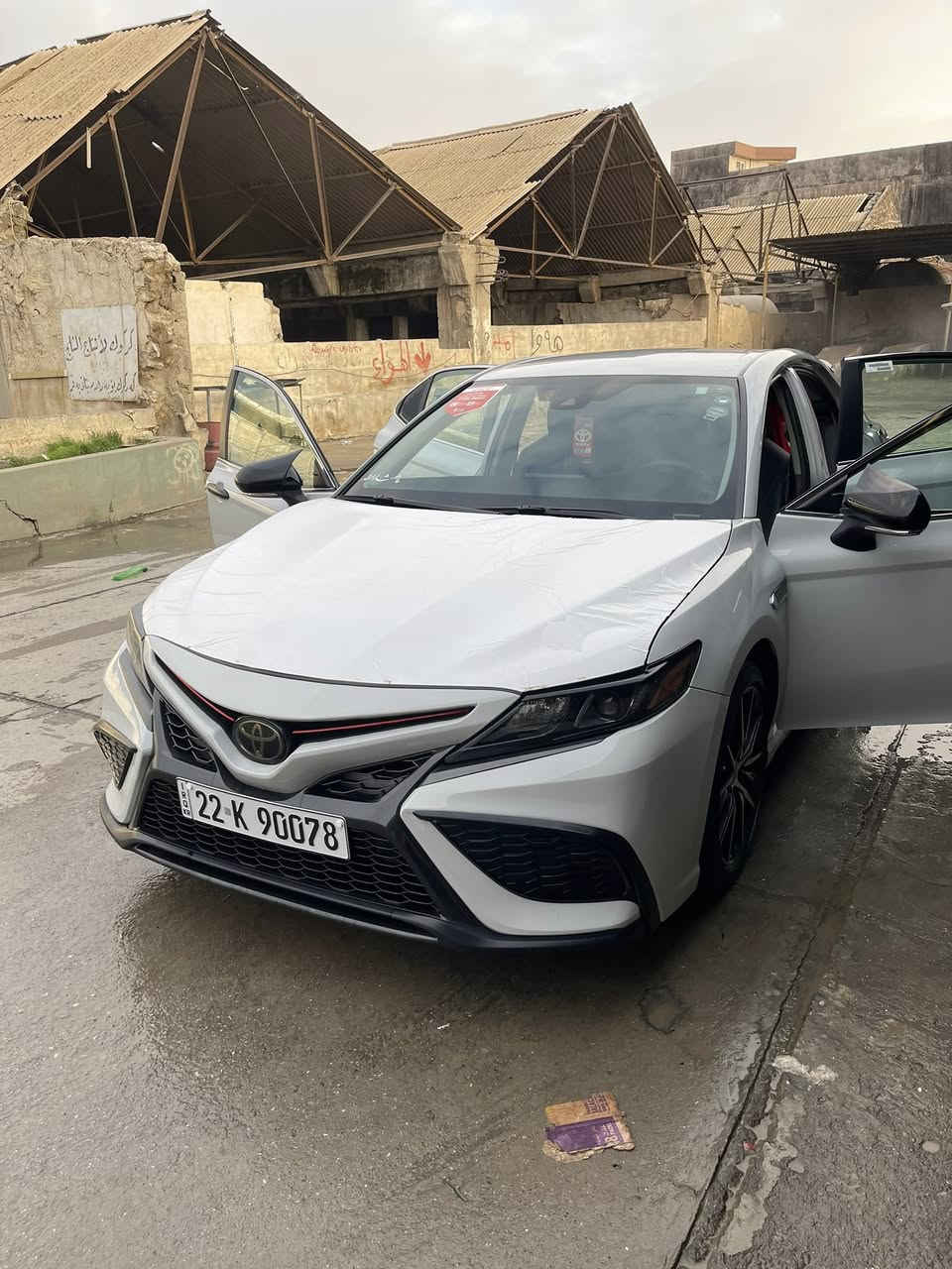 كامري 2023 مواسفات se
سيارةكة تاقانةية لةجواني 
نوكة دةرري مةسرةفي تي نية
سيارةكة زور پاك ماوةتةوة
15km روشتوة 
تايةي شةريكةي لةژيرة 
كةتةلوك و شتي كشتي ماوة 
كاعي شةريكةي تيداية
بو زانياري زياتر دةتواني تةلةفون بكةيت
ژمارة تةلةفون 
***********
*********** 
ناونيشان كةركوك

