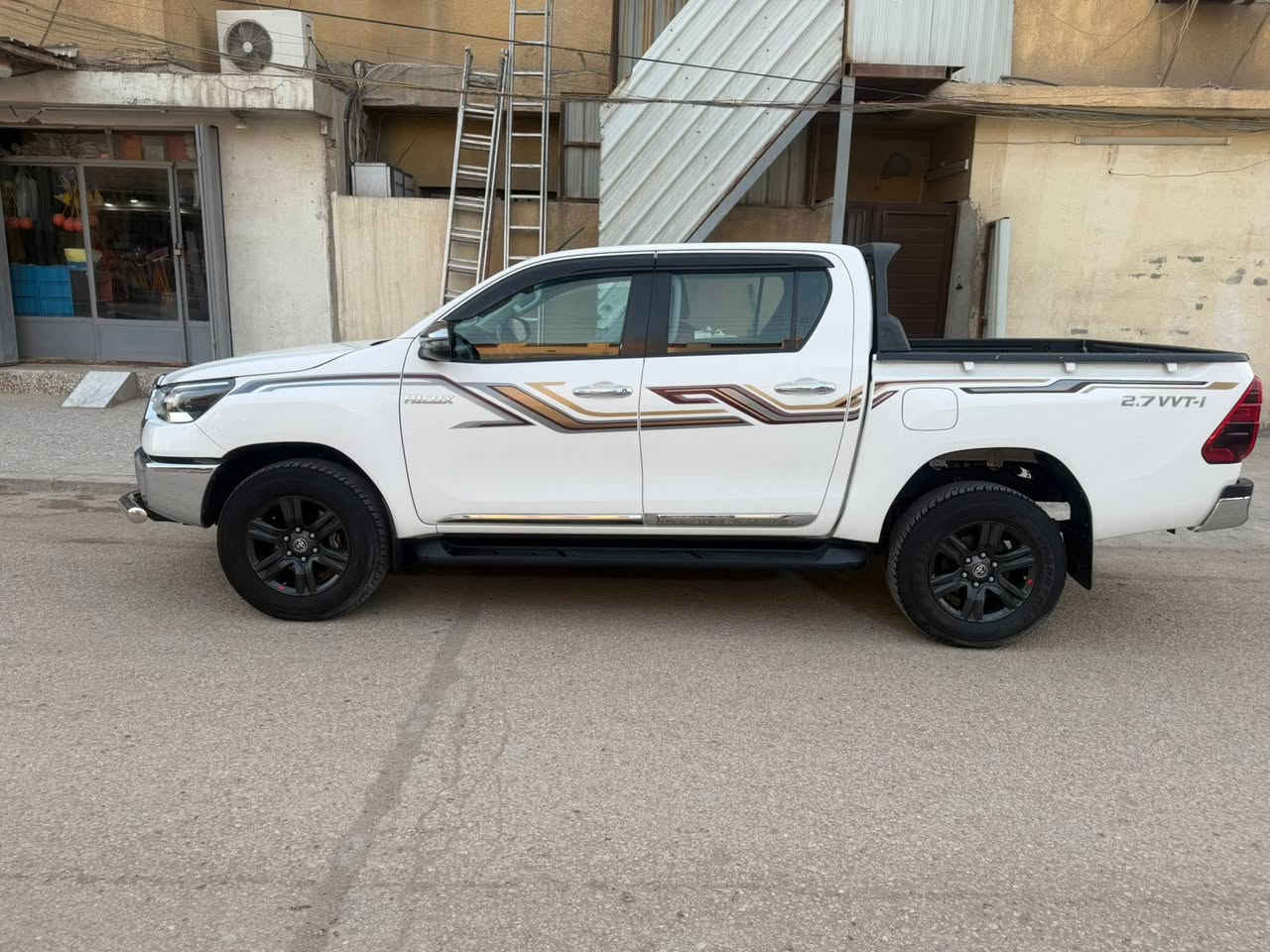 لبيع.. بيك آب هايلوكس2021 فورويل كويتيه داخل احمر تحكمات ستيرن جهتين
تبريد قطعتين مانع تزحلق نضام اقتصاد وقود ونضام درايف شاشه كامره  خلفيه حساسات تبريد اشاير مري لد ماشيه 121 الف وبعد عدة مواصفات محرك وكير كفاله نضافه100٪ كفاله عامه من الصبغ فقط بارد كد اربع اصابع يم قبق البانزين رقم اربيل  سنويه باسمي ***********
بغداد الدوره ابو دشير السعر ٢٨٥ بيها مجال
