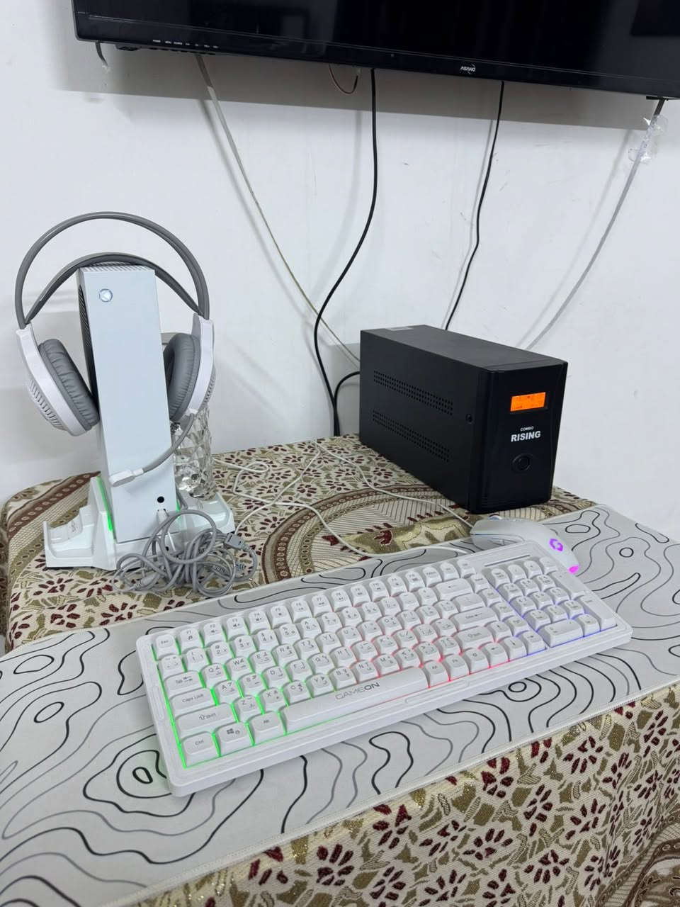 اكس بوكس سيريس اس جهاز استخدام 3 اشهر وبسيط جدا نضافة 100%
السعر 450 الف فقط الجهاز  
وعندي ويا غراض  قاعدة الاكس بوكس وشاحنة يدات ومروحة لجهاز بنفس وقت سماعة كيمنك محيطية ماوس اصلي كيبورد الوان وصله كيبورد وماوس ويوبيس 3000 
طبعا بس هذني الغراض ماخذهن 190  

السعر الكلي كلهن سويه كاملات ( 580 ) الف  قفل ومحد يلكى هيج نضافه وهيج سعر وغراض ويا 
مع العلم شوف سعر جديد وشوف سعري وشوف الغراض ناطيكياهن اذا تشتريهن شوف شكد حيصير عليك اذا مو ٧٥٠ وفوك

مكاني الكاضمية بغداد
***********
