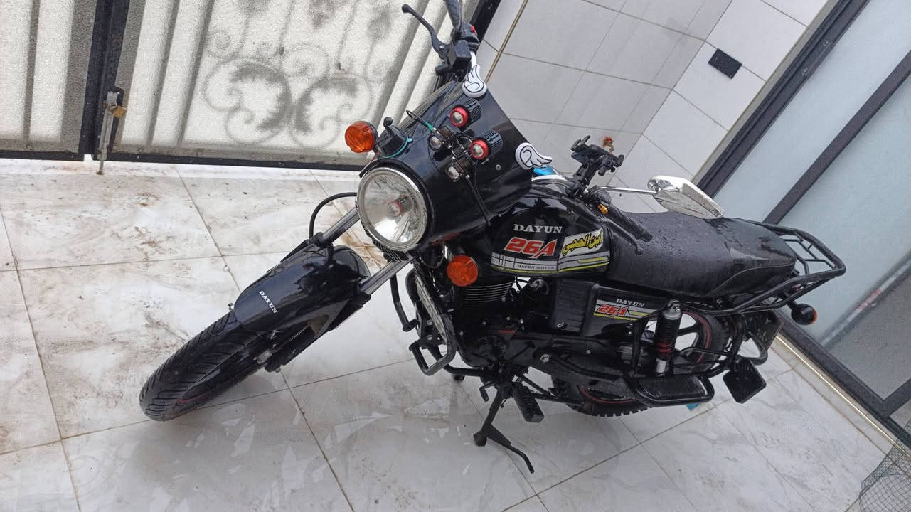 دراجة دايوان نفخ 2024 🔥
دراجة دايوان  نفخ
موديل : 2024 
رقم أربيل 
سنوية بأسمي وكالة وتحويل بشرط 
ممشى 33 الف 
اللون أسود ⚫ 
نظافة 95 % مكينة بشرط 
للتواصل ***********
السعر خاص
