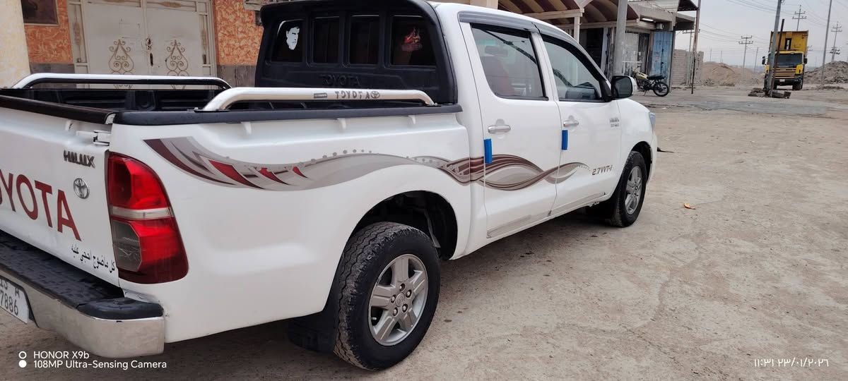 يالله سلام عليكم ورحمه الله وبركاته
هايلوكس فلاونزه. للبيع
موديل 2013
كير عادي 
شاصي 19
مكفوله ماعده الي مشر بالصوره
محرك علئ البلاد مامفتوح بيه بدايه تنقيص
رقم ميسان انكليزي 
سنويه الل 30
سياره حلوه وجاهزه مال جناي 
السعر 172
مكانه البصره المدينه 
***********
