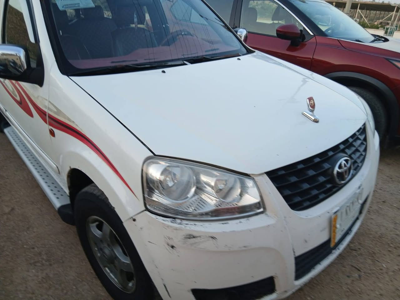 السلام عليكم ورحمة الله وبركاته
بيك اب كريت ويل موديل ٢٠١٣ رقم بابل انكليزي سنوية إلى ٢٠٣٠
لون ابيض 
مكان السيارة محافظة الانبار قضاء حديثه 
للاتصال 
***********
