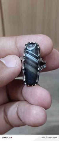 خاتم جزعه مشكول صياغة حلوه السعر ٦٠ بصرة 07776157767