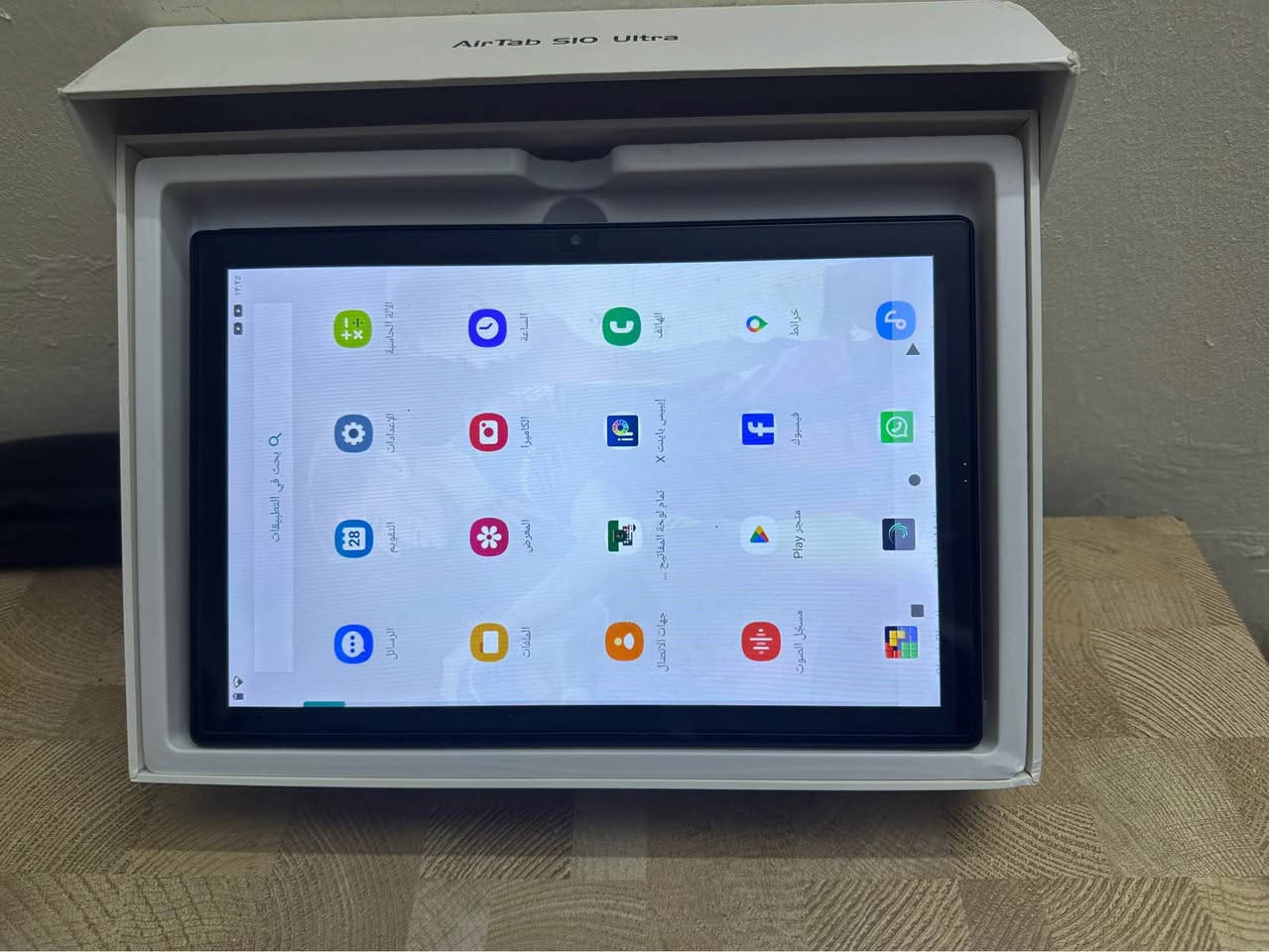 اير تاب 16 كيكا ذاكرة عشوائية - 1 تيرابايت 
نظام التشغيل اندرويد 15
سعة البطارية 10 الاف ملي امبير 
يدعم 5G + دبل سيم كارت 
ملحقات : كيبورد - ايربود 
وبعد هوايه مواصفات 
عنواني بغداد  المنصور  ***********
السعر 125 الف بي مجال قليل للشراي بغداد, العراق
