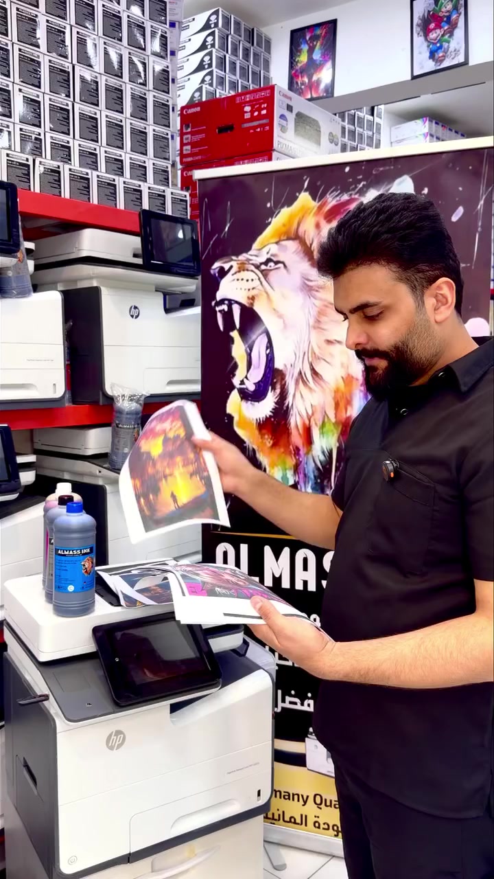 الطباعه عاليه وفائقة الجوده في احبار ماركة الماسّ اينك  #احبار_طابعات #ricoh


**إذا كنت صاحب هذا الإعلان وتريد حذفه لأي سبب، رجاءا أرسل رسالة إلى الدعم الفني**