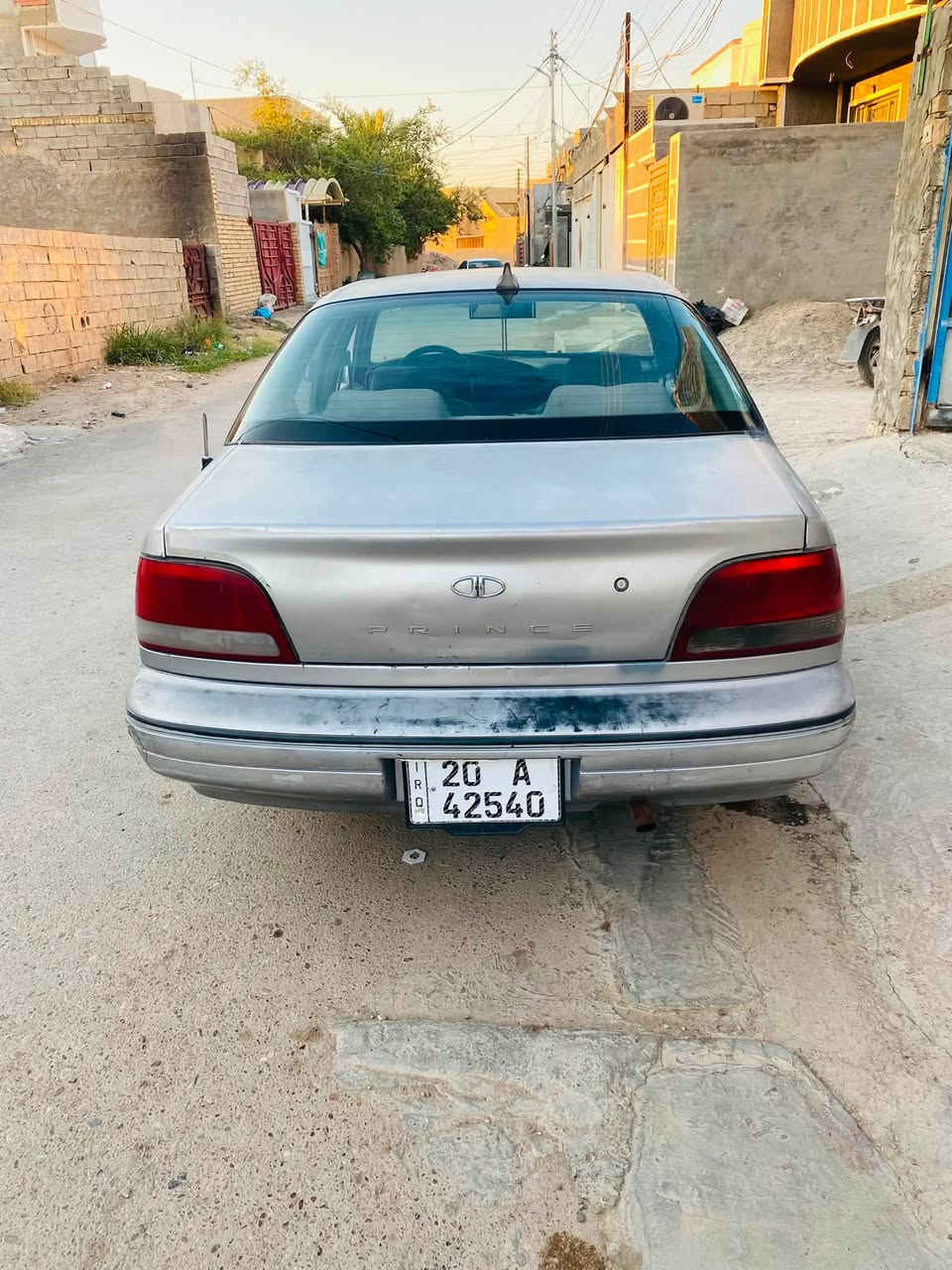 ابرنس فراشه موديل1996رقم جديد انكليزي سنويه جديده 
مكينه بخار قليل بيه كير جديد سياره جاهزه مابيه نقص
السعر 30اوًبيه مجال للشراي المكان صلاح الدين الدجيل
لاتصال ***********
