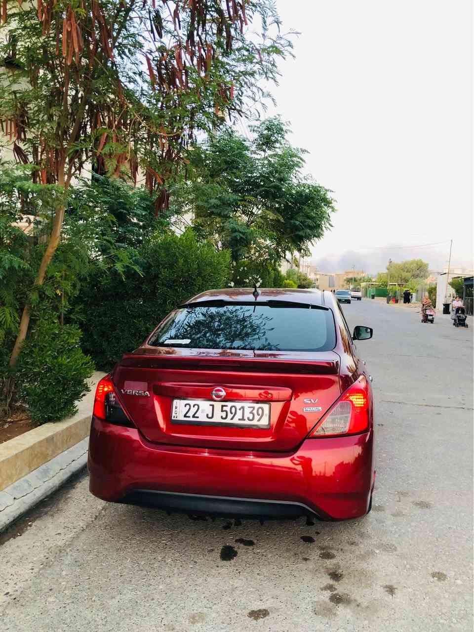 نیسان ڤێرسا 
مۆدێل 2018
مواسەفات Sv
شاشە بیلادی
کامێرا
 ٤ جام کارەبای
بلاجکیتۆر 
دەبڵ گێج
یەدە نیکل
تەحدیل سورحە 

٣ پارەچەی پێشی هەیە بێ ناوگرت
ئێرباگ سوکان سیستەم
ژمارەی خاوەنی 
0750 425 88 99 أربيل, العراق
