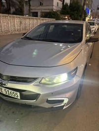 ماليبو موديل 2017  رقم اربيل شرط التحويل لون سلفر جاملغ جهة السايق وال...