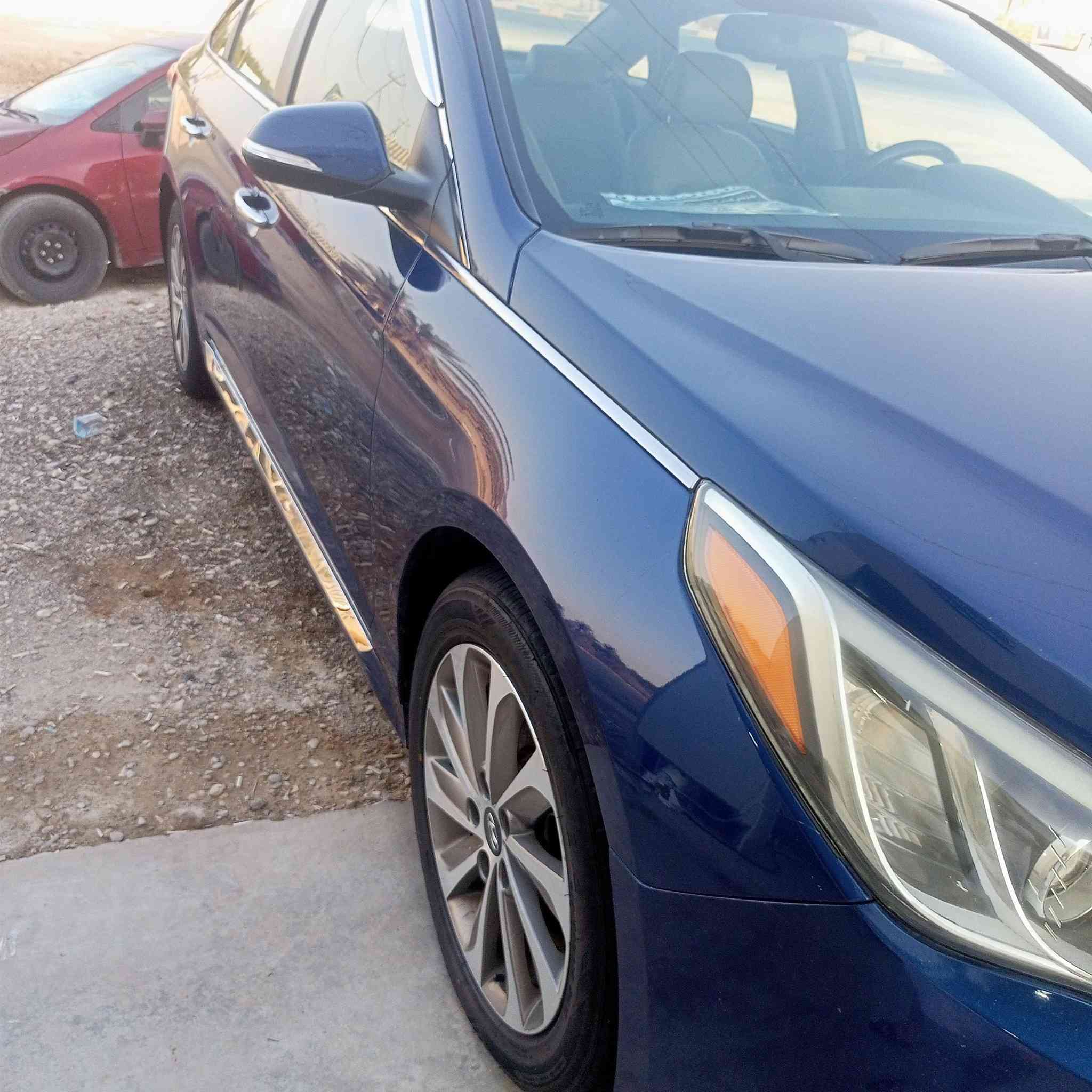 سلام عليكم ورحمه الله وبركاته سوناتا سبورت موديل 2016 وارد امريكا رقم بغداد الدولي حادثه بس طارف بنيد سياره أيربكات كله سالمه شرط بدون دواخل مكينه2400 وكبر مكفولات تخم تاير صدر امامي و خلفي جديد باتري قبل شهر شاده سياره فول مواصفات سعر 130 سونار مع صور سياره بصمه وترحيب كشنات كهرباء تدفئة رقم الهاتف *********** عنوان جديده شط قرب بوابه مال راشديه
