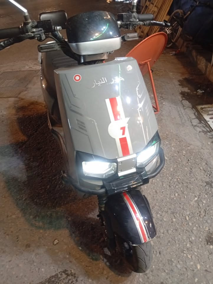 دراجه شحن للبيع دراجه كلش نظيفه كلها شغال بطاريه 80سعرها500الف تسليم جكوك
