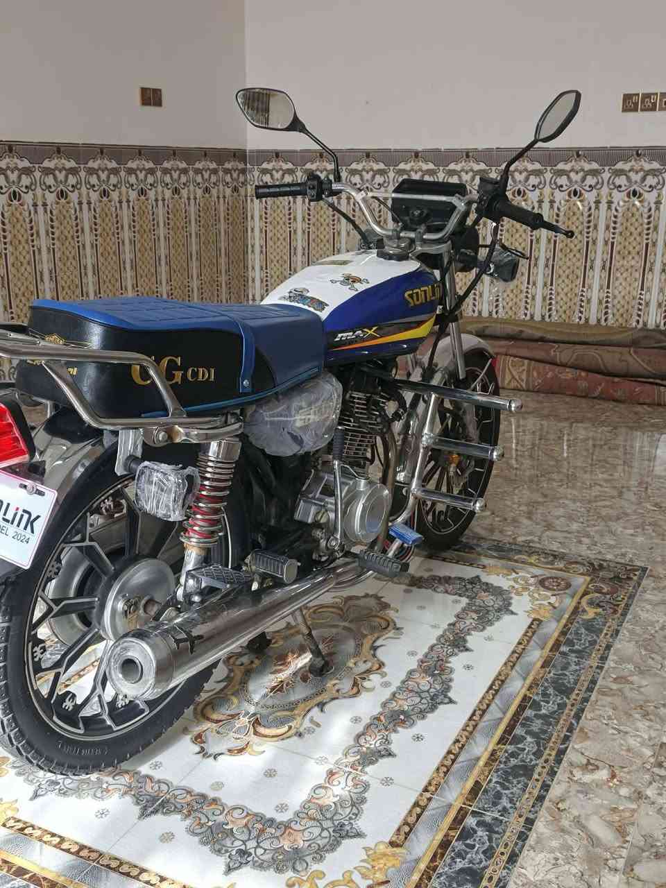 يالله سلام عليكم
موطور يراني البيع 
موديل 2024
محركه ولأتنقيص ولأتبخير 
بليته رقم شاصي كله موجود 
موطور خير من الله 
موطور شلعه معدل 
كهربايات شغاله كل 
موطور كامل من كلشي 
نشاط فول 
موطور كامل 
العنوان جزيره الخالديه 
رقم الهاتف 
‏‪***********‬‏
السعر 740بي مجال
