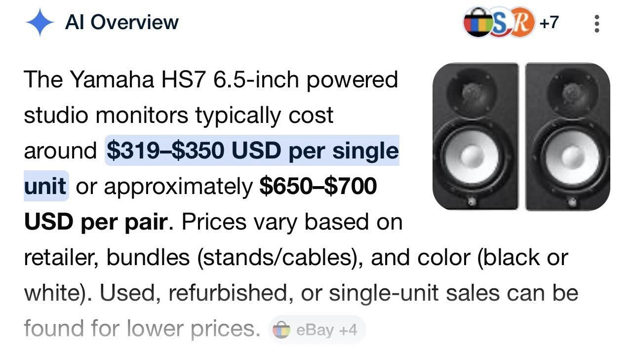 السلام عليكم شباب 

سماعات ستوديو Yamaha HS7 ( الغنية عن التعريف)

للبيع زوج سماعات (Pair) ياماها HS7، الاختيار الأول لأي واحد يريد دقة بالمكس والمونتاج. السماعات أداءها "وحش" وصوتها صافي 100% بدون أي مشاكل تقنية أو وشوشة.

• الحالة: السماعات شغالة 100% وما بيها أي خلل داخلي، بس النظافة الخارجية (الكفر) تقريباً 70% (بيها شوية آثار استخدام طبيعية) ولهذا السبب السعر راح يكون مناسب جداً.

• ليش الـ HS7؟ لأنها تنطيك "صدق" بالصوت، يعني إذا المكس طلع عندك زين بيها، راح يطلع زين بكل مكان. حجمها (6.5 إنج) مثالي للغرف المتوسطة والكبيرة.

• المداخل: تدعم XLR و TRS (جاك)، وتشتغل على أي كارت صوت احترافي.

أهم المواصفات:
• القدرة: 95 واط (ثنائية التضخيم).
• الحجم: 6.5 إنج ووفر (اللون الأبيض المميز) + 1 إنج تويتر.
• التحكم: بيها خيارات Room Control و High Trim لضبط الصوت حسب غرفتك.

سعر ٥٠٠ الف !


**إذا كنت صاحب هذا الإعلان وتريد حذفه لأي سبب، رجاءا أرسل رسالة إلى الدعم الفني**