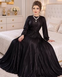 فستان • فري سايز • سواد فاحم