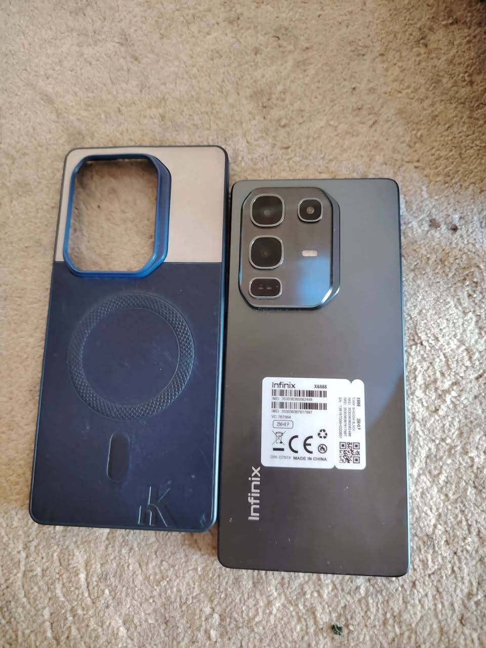 انفنكس نوت 50
💫الشاشة6.78 بوصة - 144 هرتز - AMOLED

💫الذاكرة 256 / الرام 16 

💫الكاميرا50 + 8 + 0.8 ميجابكسل

💫المعالجMediatek Helio G100 Ultimate

💫البطارية والشحن السريع5200 مللي  
بوبجي 60فريم 
السعر 250وبي مجال
للاستفسار الاتصال ***********
