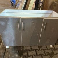 كاونتر خشب • مترين • سنك مرمر