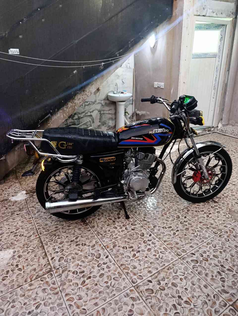 نامي برو 🏍سخت ايراني 2024
منفيس 🎫  اصلي ماتور كامل من كلشي
100من 100 عنوانه اربيل
*********** وتساب
570الف سعرو بي حق جيه.
