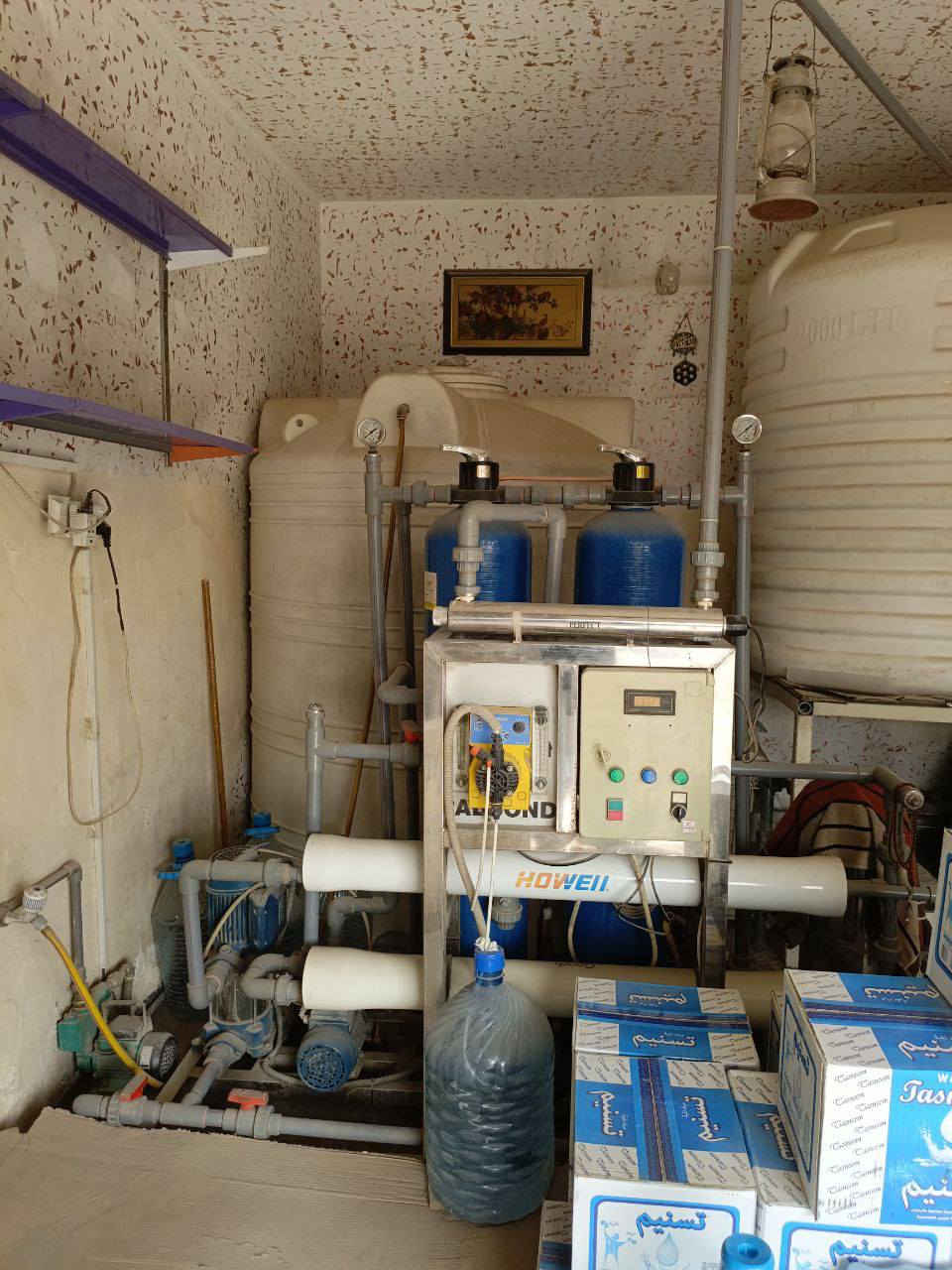 محطه مياه ارو للبيع بسعر مناسب المكان الدوره حي الصحه/ ***********
