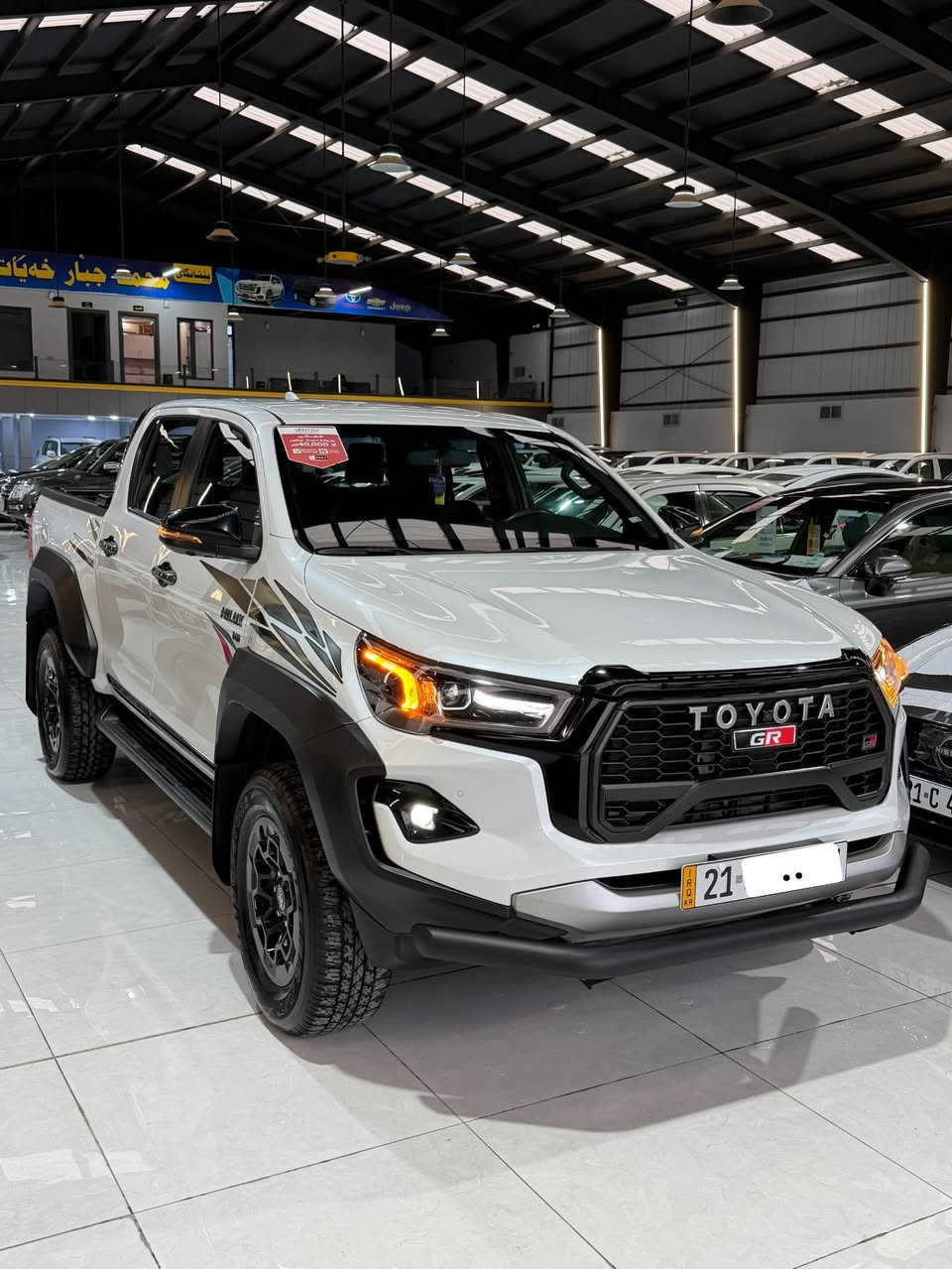 GR 2024 V6
فول مواصفات شرکة ساز 
ماشي 43 الف حقيقي مكفول كفالة عامة
رقم السليمانية بشرط تحويل و غرامة
سعرها 423 بي مجال قليل
مكان قضاء كلار شارع المعارض
***********
