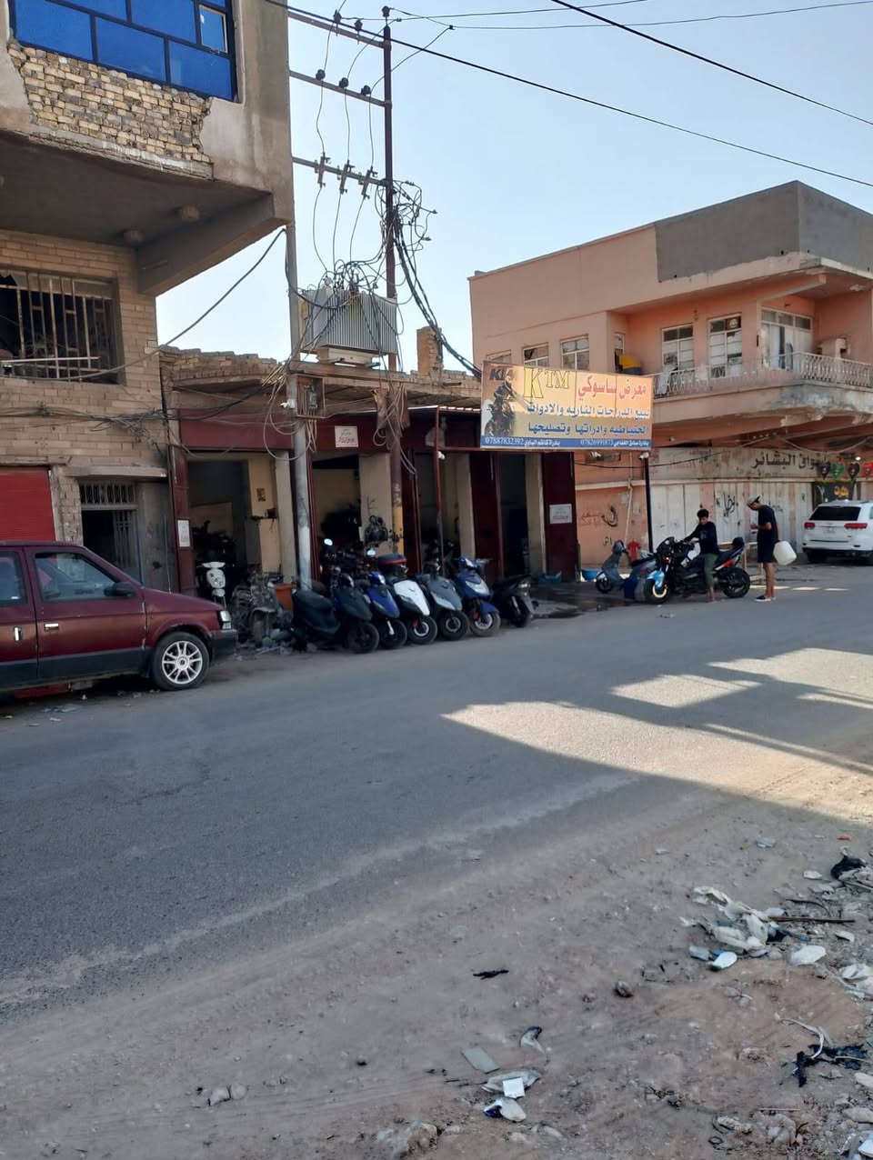 عماره للبيع طابو صرف المساحه 212 متر بالحله بالجامعين  مقابيل جسر عشتار الجديد سنتر تجاري تحتوي على محلات 3  وشقق عدد 8 وايضا الوارد السنوي كذا مبلغ  50 مليون  
البناء طابوك تفاصيل اكثر الاتصال على رقم الهاتف ***********
