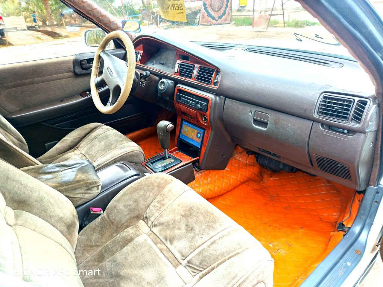 ﷺ
سياره مارك عضم مديل 1991 رقم كربلاء بأسمنه سنويه مجدد 2027 
مكفوله كفالة عامه لا ضربه ولا كص ولا نقل جثه عل شرط
صبغ مابيه ماعده دورات الجاملغات فقط 
مكينه ونجي 2400 توني شاده هيه وكيره عل شرط كهربائيات كله شغاله شاشه كله جديد 
تبريد شرط شغال السعر(40) بيه مجال مكان نجف ابوصخير 
***********الشراي يتصل
