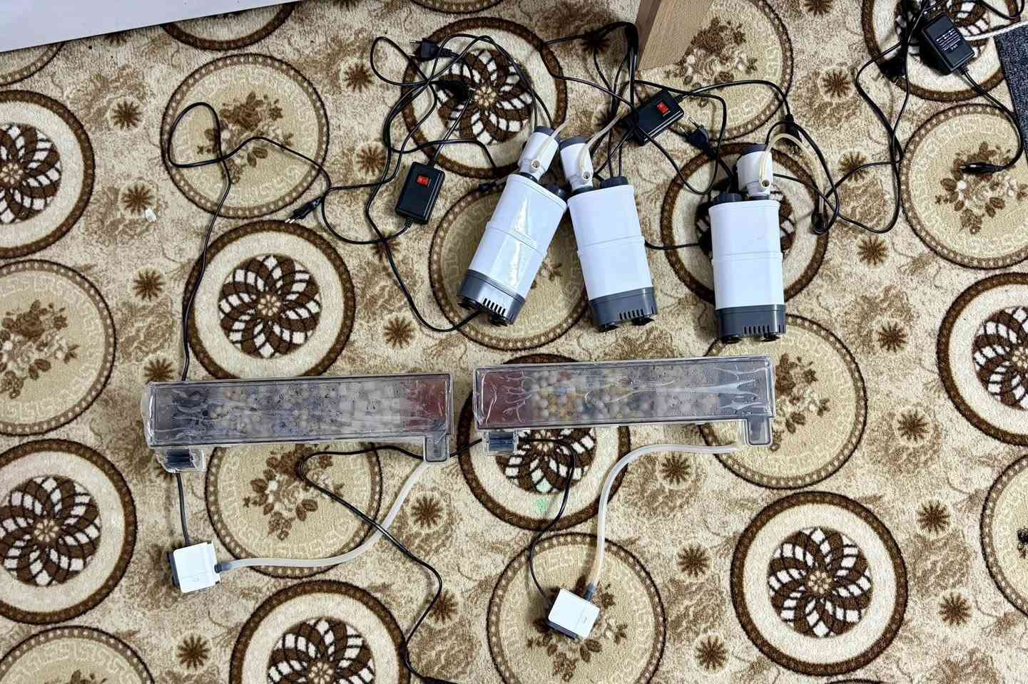 سلام عليكم تحية طيبة الى اعضاء الكروب محترمين عندي فلتر سامب تعليك (5 )مراحل تصفية حوض 100‎%‎ يحتوي على سراميك ديباج  وميديا بايولوجي   يحتوي على مضخة ماء 
عدد 2
وعندي فلتر 3 مراحل  مع شمعة UV  تصفية ماء وقتل بكتريا ضارة   عدد  3 

مكاني كركوك وعندي توصيل كافة محافظات العراق


**إذا كنت صاحب هذا الإعلان وتريد حذفه لأي سبب، رجاءا أرسل رسالة إلى الدعم الفني**