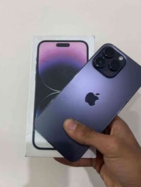 ايفون 14برو ماكس شرق اوسط ذاكره 256بطاريه 80بلاديه ما مفتوح نهائياً كل...