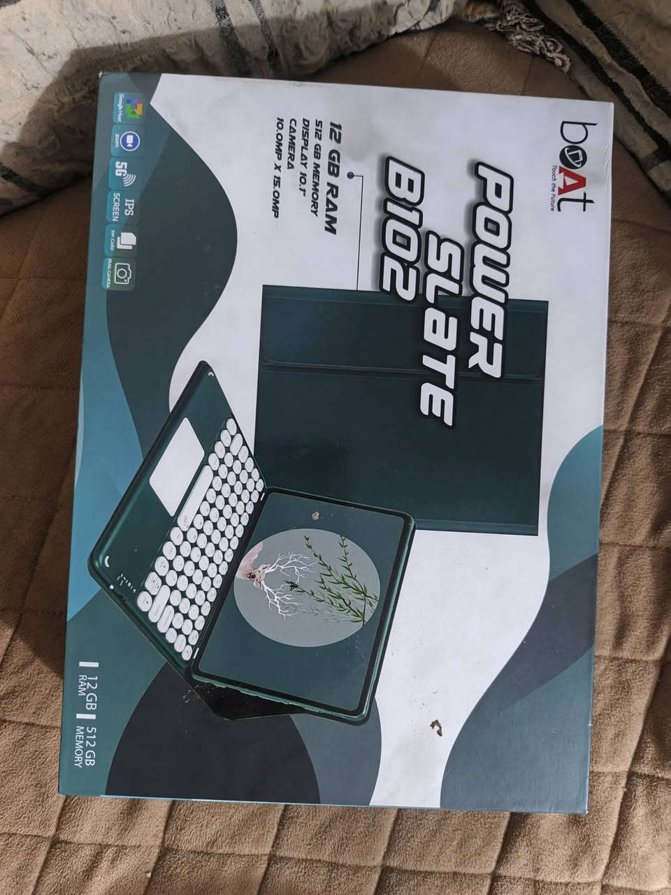 سلام عليكم ايباد بيولت اسمه ايباد جديد مستخدم شي قليل ويه يجي ماوس وحافضه وكارتونه حلو أخويه زغير يدرس بي وراد يغيره ذاكره 512 رام 12 سعره 150 وبي مجال للشراي مكاني بغداد حي العامل ***********0وتساب فقط بي
