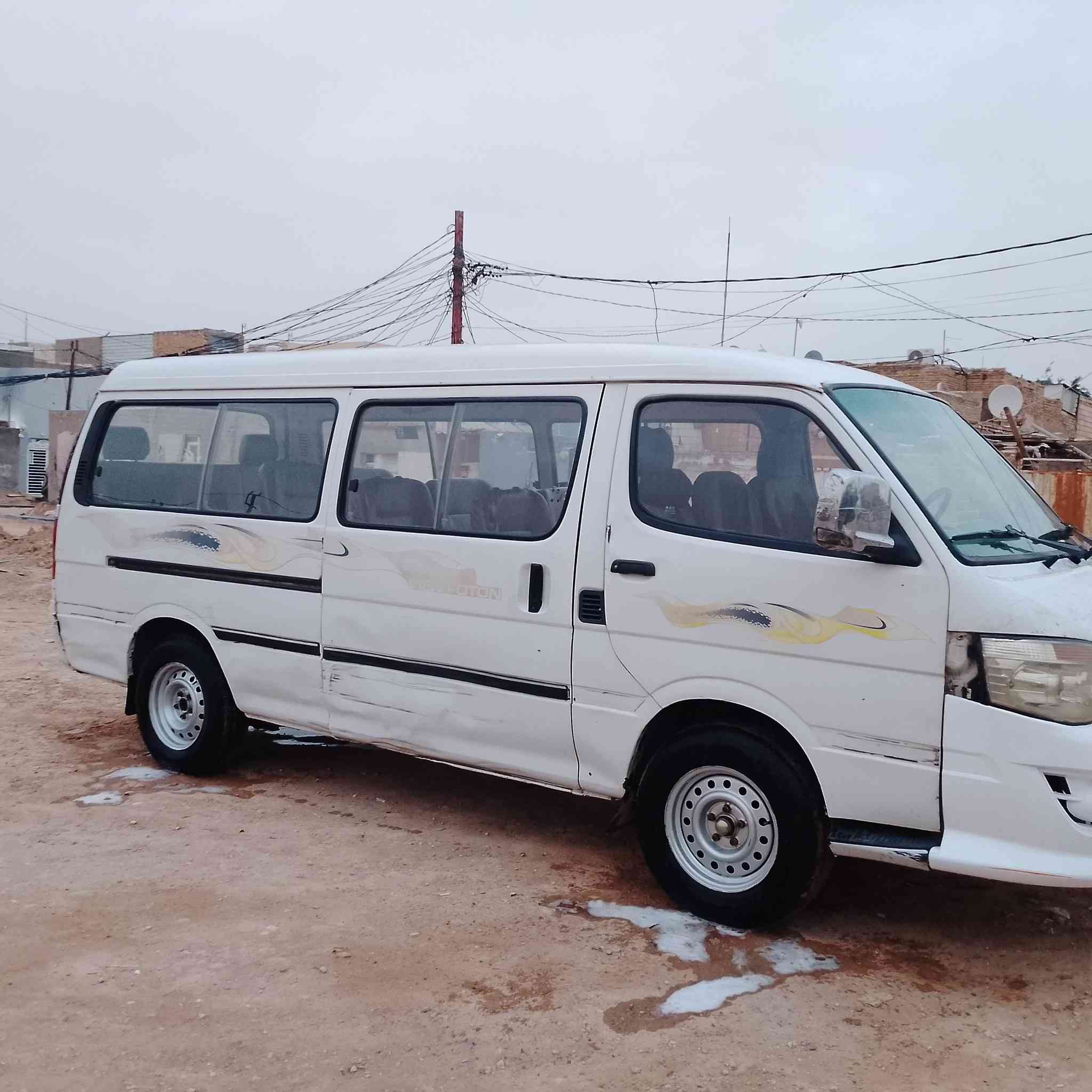 سلام عليكم سيارة فتون مديل 17 موصلية للبيع سيارة جاهزة من كلشي تخم تايرات ستوني شادهن ومكفوله من كير واكسن حدادين كله كفاله مكان نجف سعر 36وبيها مجال رقم ***********
