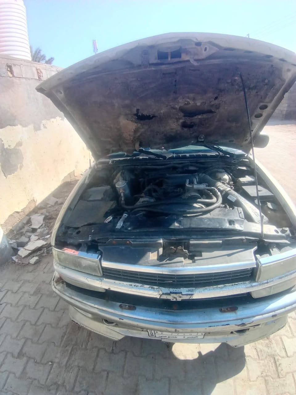 من رخصة الادمن 
سلام عليكم 
سياره للبيع جيمي بلايزر موديل٢٠٠١نظيفه بدون صبغ بيها فقط جراد بسيط واضح بلصور السياره غرفه حلوه دشبول جديد كشنات جلد مدوشم كهرباء فول تخم تاير نقصها تبريد وحداده الشرعي يريد تحويل رقمها بصره مشروع وطني سنوية ٢٥تنتهي وراعيها بصره للبيع او المراوس حسب القناعه 
السعر ٤٥$قفل من الاخير جماعة ال٤٤مجرد ماتجيب طاري تسمع كلام مايعجبك وتحياتي للجميع
مكاني بصرة بصرة
***********
***********
0️⃣7️⃣7️⃣1️⃣8️⃣1️⃣4️⃣2️⃣1️⃣3️⃣1️⃣ البصرة, العراق
