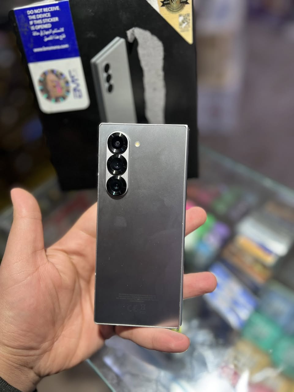 🔴سامسونك  📱Z Fold 6 5G   مستخدم جهاز فول نظافة وقوي بالالعاب ذاكرة 256 رام 12 شاشة سوبر امولد يجي ويا كارتونة و ضمان وكالة عين الفهد الوكيل الرسمي للشركة 
السعر مليون وستين وبي مجال بسيط 
الموقع📍 كربلاء شارع الامن الداخلي مركز الخزاعي مقابيل مثلجات البطريق￼


**إذا كنت صاحب هذا الإعلان وتريد حذفه لأي سبب، رجاءا أرسل رسالة إلى الدعم الفني**