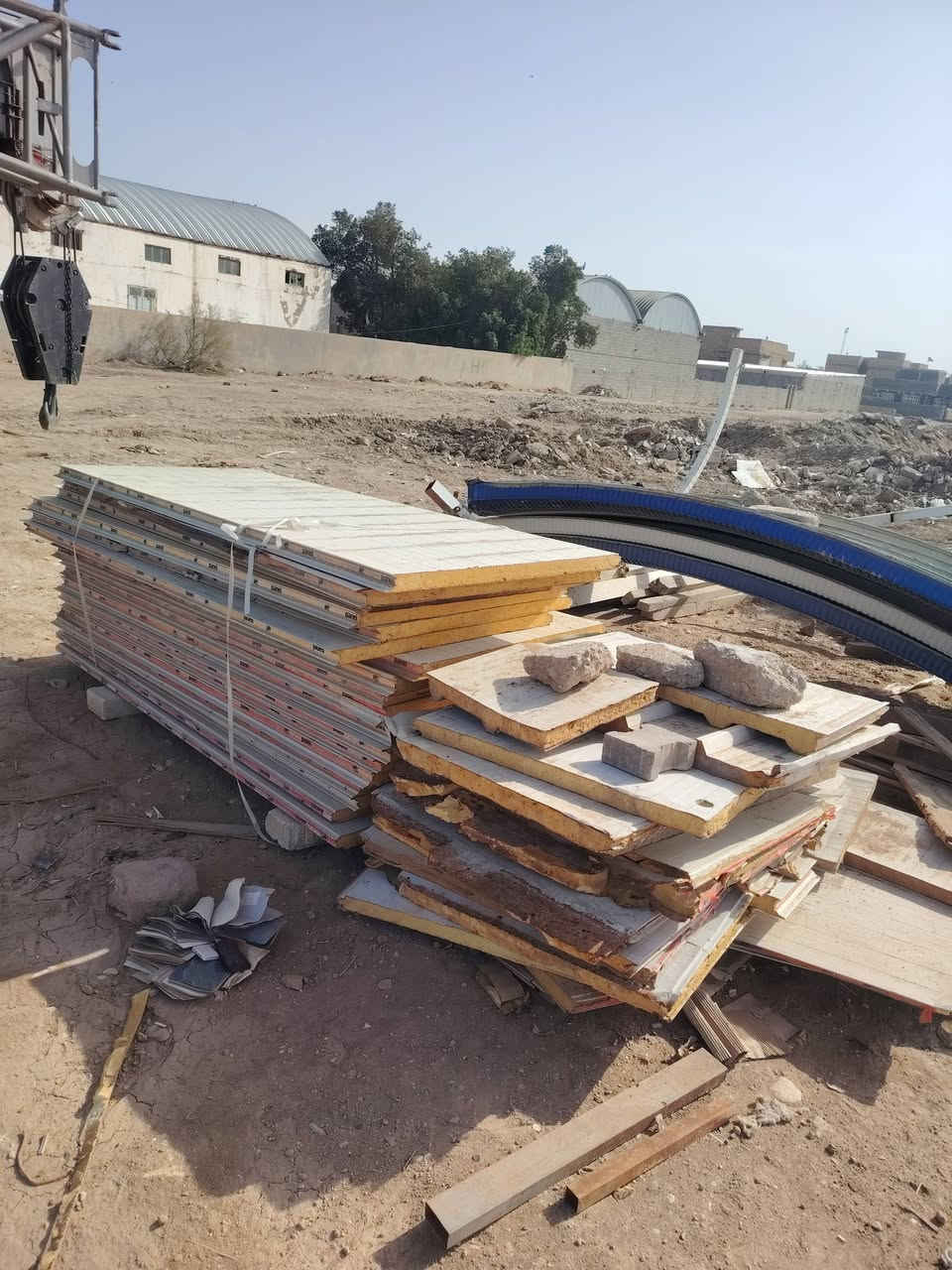 بفضل الله
يتوفر لدينا سندوج بنل بكافة القياسات
جديد ومستخدم
كرفانات وحديد خام بادارة بشار
***********
كوت الجديدة قرب البوابة مجاورة محطة الرواجح
