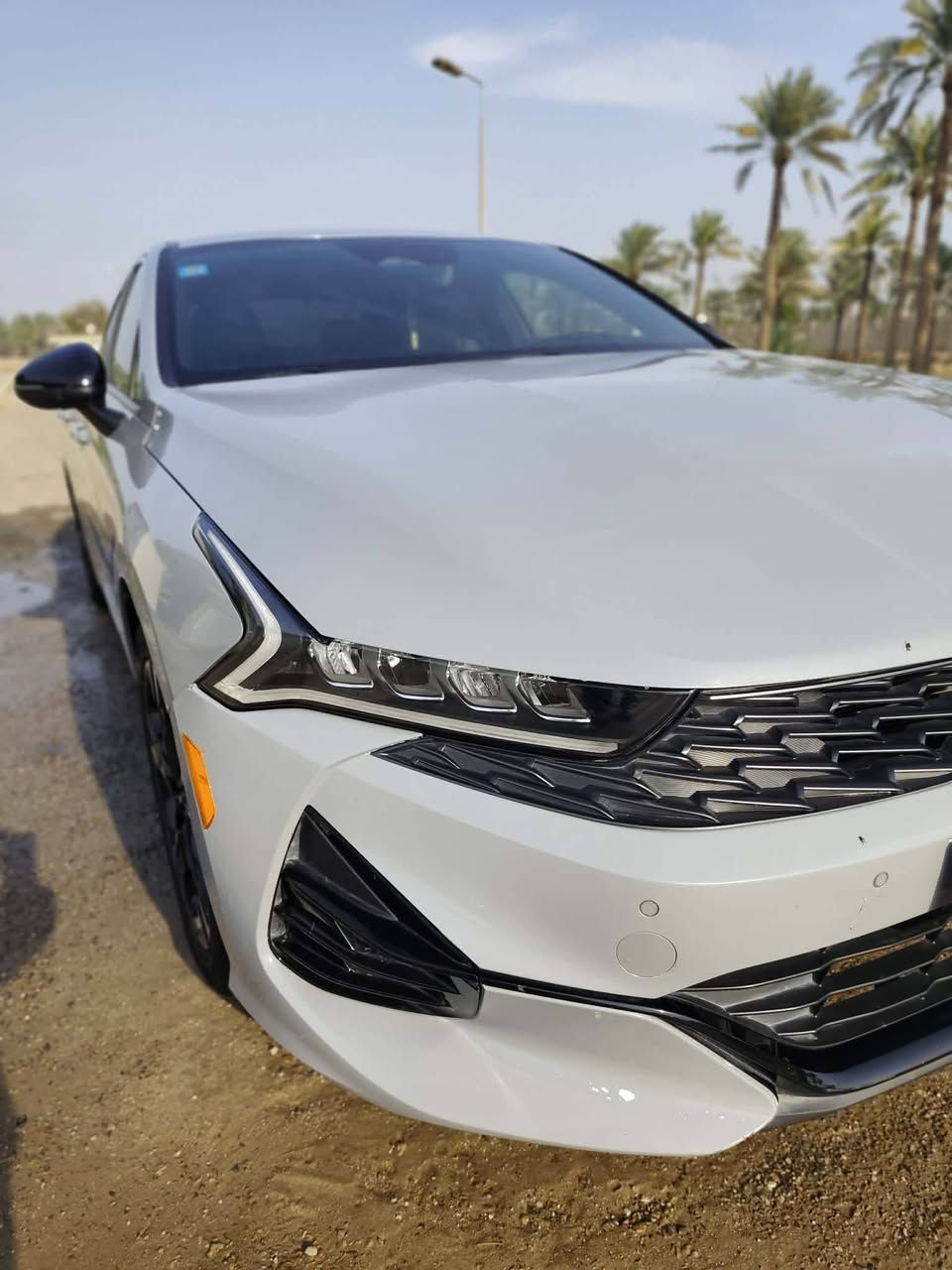 🚘 للبيع K5 GT-Line فل مواصفات 🚘
🔹 موديل 2023
🔹 رقم بغداد باسمي
🔹 محرك 1.6 تيربو
🔹 اللون: أسمنتي

✨ المواصفات:

🔸 تشغيل بصمة + تشغيل عن بعد + بصمة أبواب
🔸 نظام صوتي فاخر
🔸 5 أنظمة قيادة
🔸 كرسي كهربائي
🔸 شحن لاسلكي
🔸 كامرة دوارة
🔸 تحكمات كاملة
🔸 لدات داخلية وخارجية متغيرة عن طريق التليفون

📍 مواصفات GT-Line 📍
رادار - شاشة كبيرة لمس - استيرن D -  - كشن تدفئة - استيرن تدفئة - كاربلاي - شاحن لاسلكي

❗ هواي مواصفات إضافية داخل الشاشة ❗

🚗 الممشى: 34كيلو متر

📍 العنوان: نجف

📞 ***********
