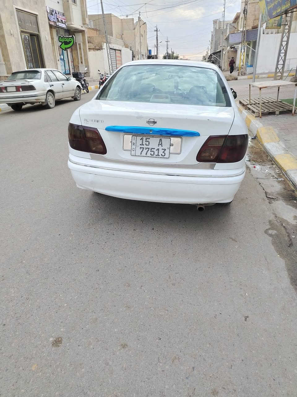 السلام عليكم سني ياباني موديل 2000 رقم انبار انكليزي كير اوتوماتيك بي خلل في النمره الرابعه محرك جيد تبريد شغال بيها صبغ بابين بدون دواخل السعر 67 بيع او مراوس. بسبعه راكب العنوان الرمادي ***********
