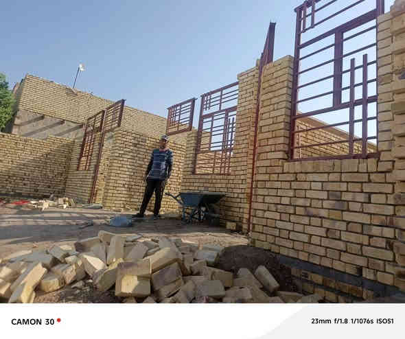 السلام عليكم خلفه بناء شغل نضيف ولتزام بلعمل متفرغ حاليا ناصريه مركز ***********
