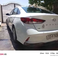 سوناتا للبيع موديل 2018 بغداد سياره جديد لا شاصي ولا لغت حادثه باب ساي...
