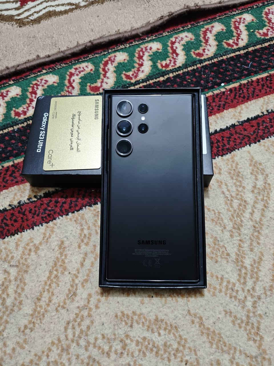 أس 23 ألترا
ضمان عين الفهد
الذاكرة 256
الرام 12
للبيع بـ 700
أو للمراوس
مكاني بغداد

رقم الهاتف
***********
