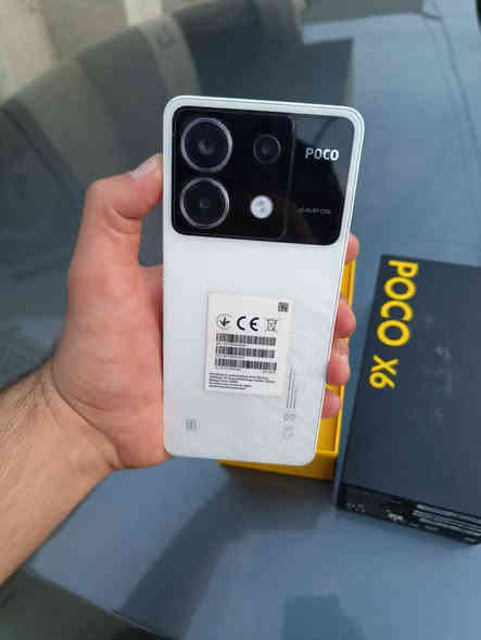 POCO X6 5G

 نرخى 210  هه زار 
زاكيره 256  رام 8 خاوينى 98%  
كامل  ئه شيا بي عه يب  و نه كراوه به زه مان 2رؤژ  گه ياندن هه يه 
***********
***********
-------------------------------------------------------------------------------------------
POCO X6 5G

سعره 210 الف 
ذاكره 256  رام 8  نظافه 98 %  
 غراضه كامل مابيه عيب خطين  و مامفتوح  بضمان يومين الفحص
متوفر توصيل
***********
***********
