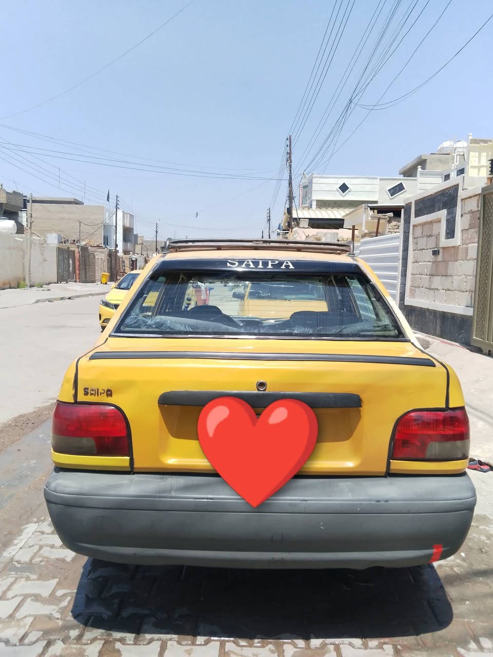 السلام عليكم سايبا للبيع موديل  ٢٠١٢ سنوية صاقطة صارلهة  ٦ أشهر مكينة تبخير وكير يفلت سنوية بسمي تحويل ثاني يوم السعر  ١٧ورقة وبيها مجال العنوان بغداد جسر ديالى القديم رقم الهاتف  ***********
