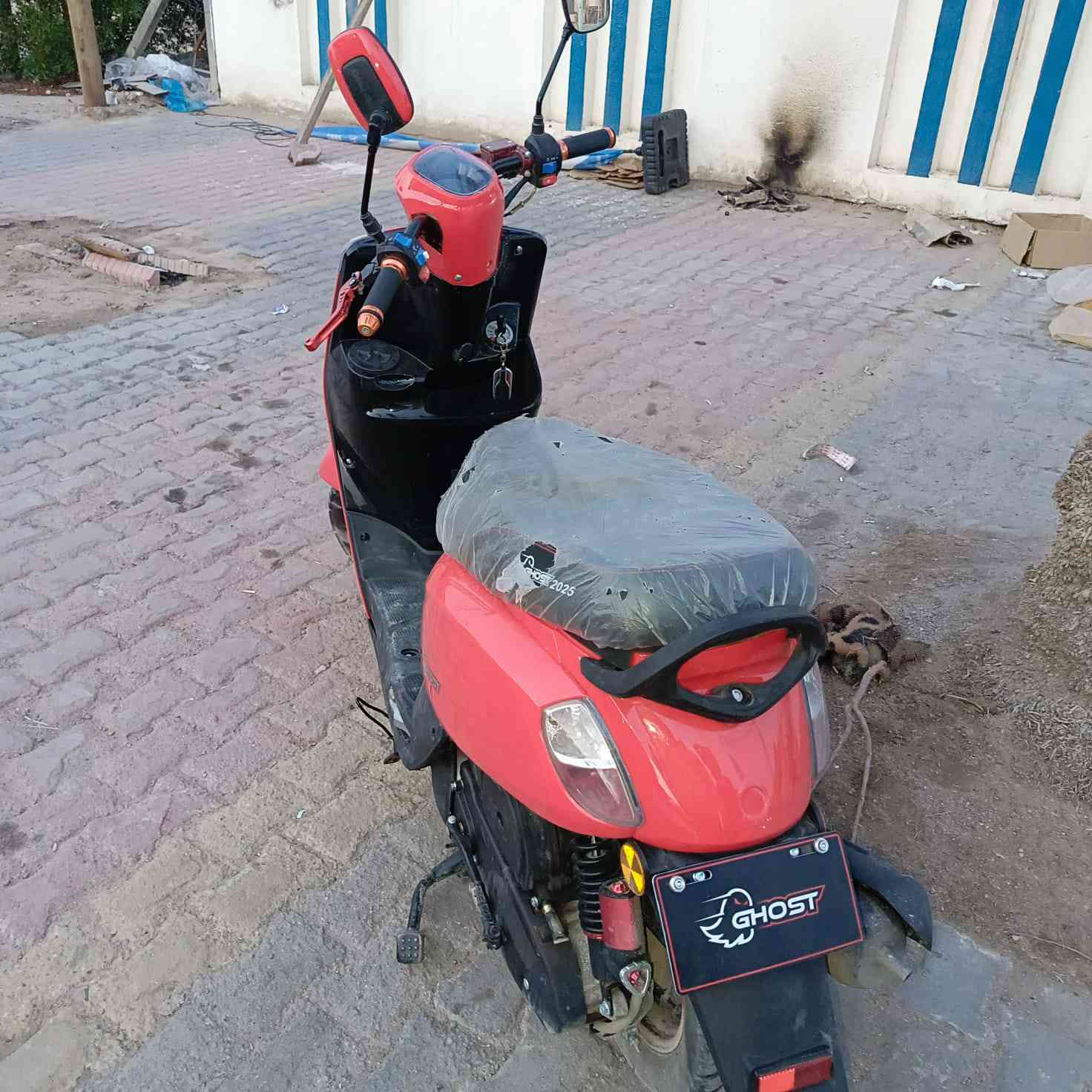 دراجة للبيع بوليس صيني مستعملة شهر واحد
بعدهي نضيفة كلش مال جناي 
موجودة بكربلاء 
سعرها ب825 وبيها مجال 
***********
