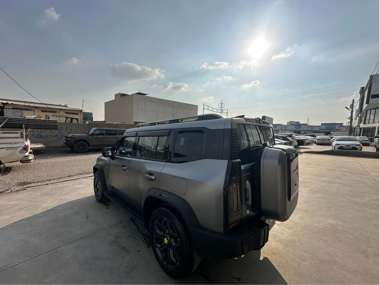 JETOUR-T2
مواصفات-فول
سلفر-مات
موديل-2025
ماشي-32000
0750 711 5442 
0772 152 5442 أربيل, العراق
