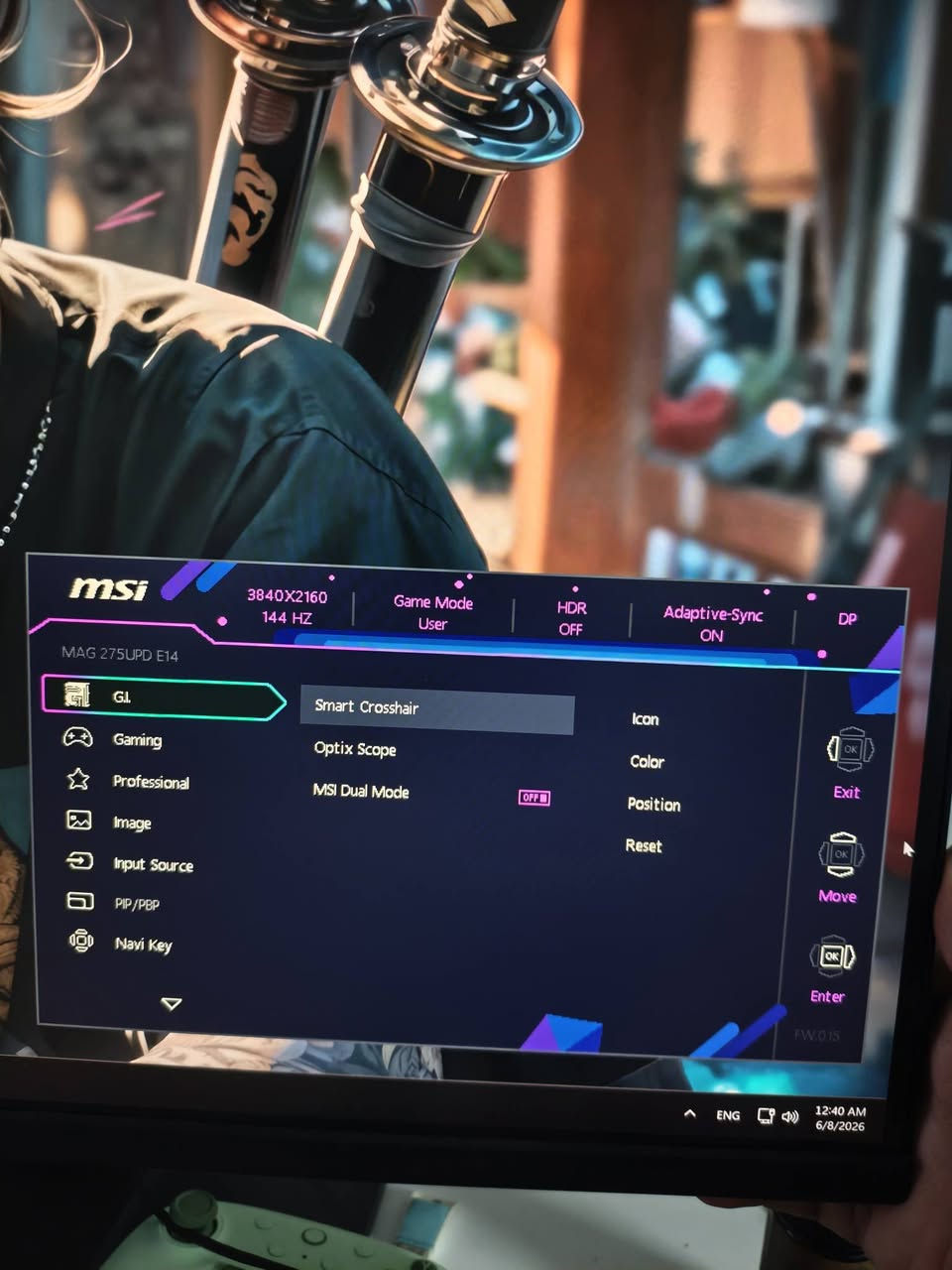 سلام عليكم 
شاشه msi mag 275 e14
4K 144Hz
Dual Mode 1080p 288Hz
Rapid IPS
HDMI 2.1
ممتازة للشوتر والكونسول
استجابة سريعة 
تدعم VRR و HDR
كامل الملحقات
جديده استخدام اسبوعين فقط باليوم ساعتين 
مكاني الحريه
***********
