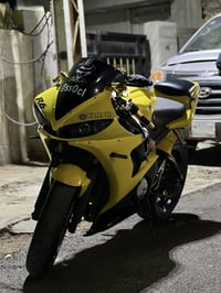 أعادة النشر بسبب عدم التفرغ . Yamaha r6  موديل 2005  ماشيه 36 حقيقي   ...