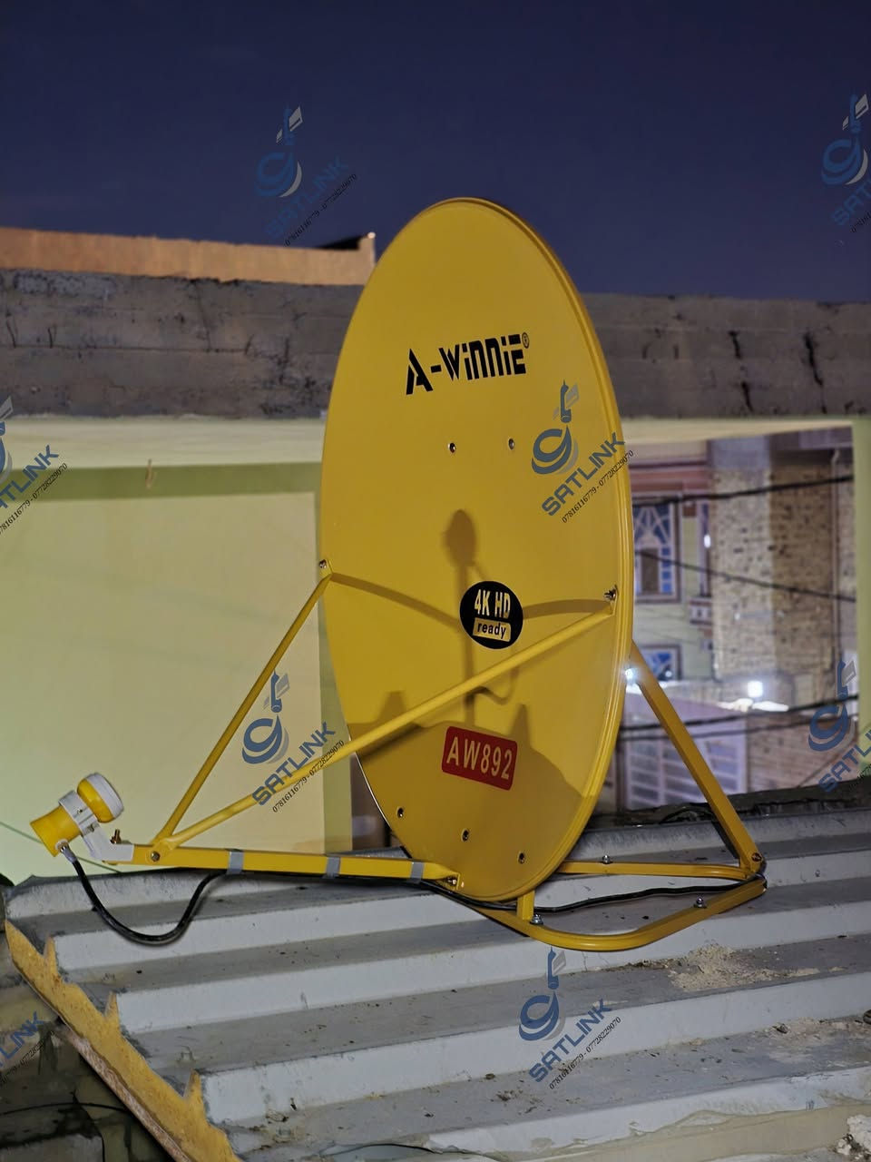 تنصيب وصيانة اطباق نايلسات وتثبيتها براغي 

ضمان ما يتحرك او تروح الاشارة رغم مرور سنوات ان شاءالله 

للتنصيب الاتصال داخل النجف 

واتساب wa.me/9647728229070

او اتصال ***********
